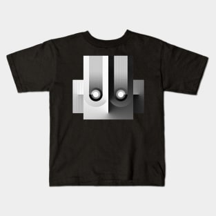 Robot Head No.02 Kids T-Shirt